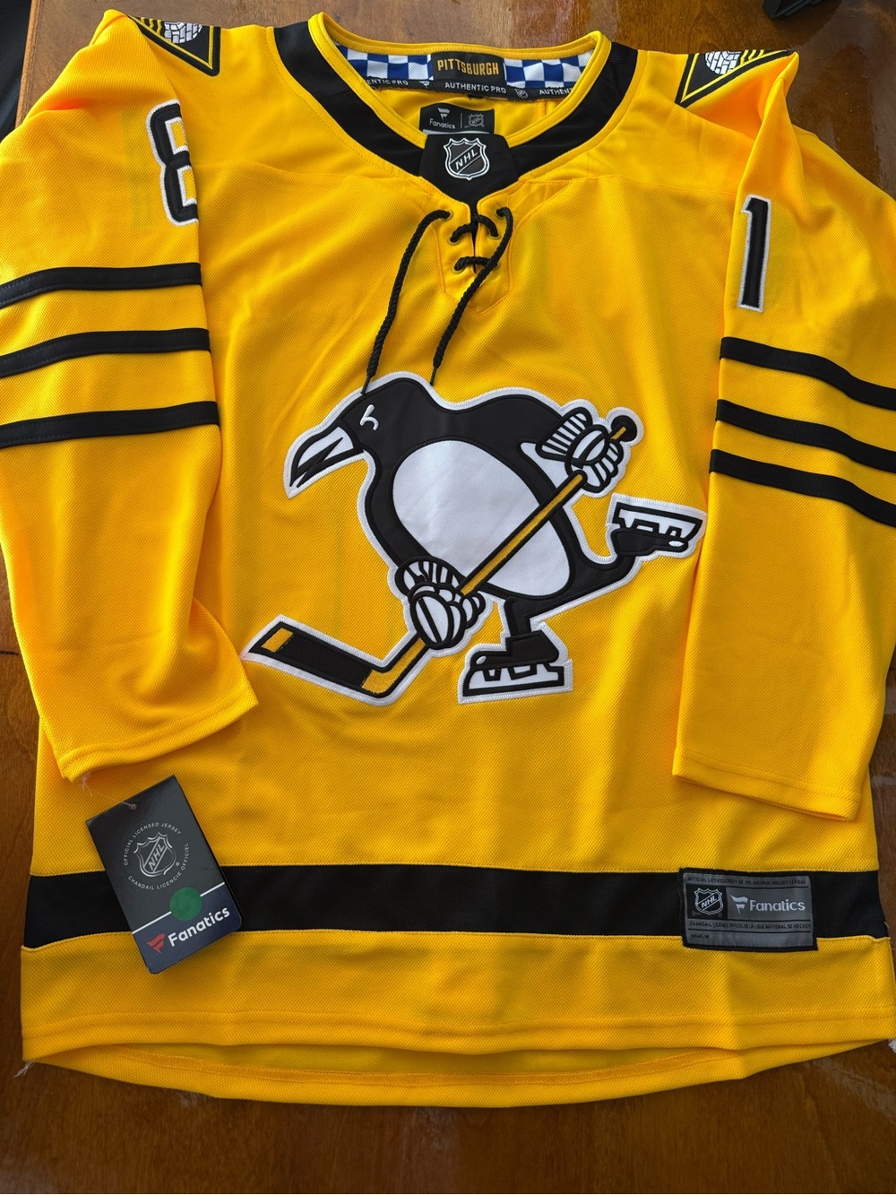Ben Kindel Pittsburgh Penguins Jersey size 44 (Medium)